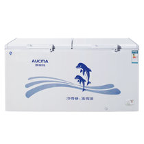 澳柯玛(AUCMA)BC/BD-560H 560升 商用大冰柜 冷冻冷藏转换 速冻 深冷 雪柜 大容量 卧式双门冰柜