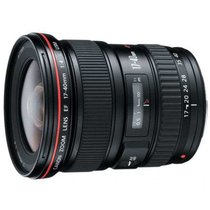 佳能 （Canon）EF 17-40mm f/4L USM广角变焦镜头(佳能17-40黑色 佳能17-40套餐二)