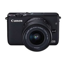 佳能（Canon）EOS M10（EF-M 15-45mm f/3.5-6.3 IS STM）微单单头套机(黑色 套装五)