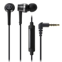 铁三角(audio-technica) ATH-CKR30iS 入耳式耳机 智能线控 佩戴舒适 黑色