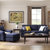 顾家kuka简约美式现代客厅大小户型家具布艺沙发客厅整装2030(深蓝色 3双+1双)