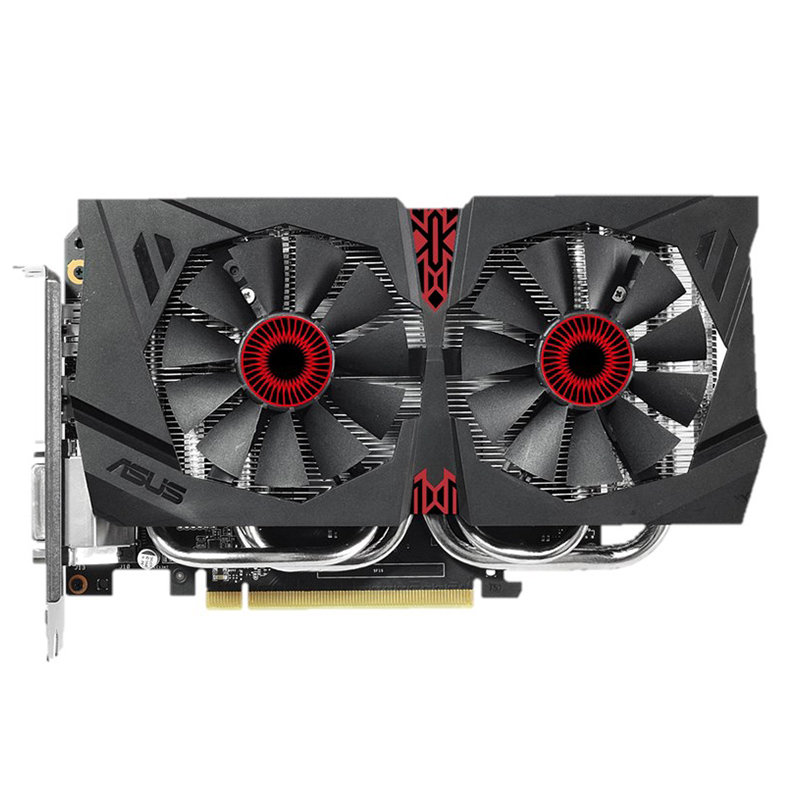 华硕(asus)猛禽strix-gtx960-dc2oc-2gd5 1317mhz/7200mhz 2gb/128bit