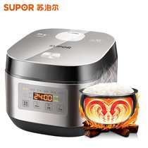 苏泊尔（SUPOR）电饭煲家用4L大容量 IH电磁加热智能触控精铁球釜内胆煮粥煲汤柴火饭电饭锅 SF40HC667