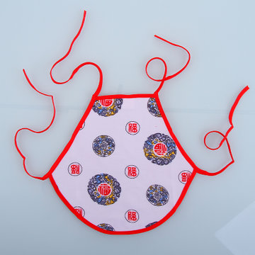 宝宝肚兜白色 婴儿肚兜纯棉新生儿护肚围 婴幼儿肚兜