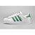 Adidas阿迪达斯贝壳头白绿小熊三叶草低帮男鞋女鞋休闲板鞋夏季新款运动休闲板鞋(S83385白绿 40)