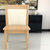 北欧全实木餐椅白蜡木原木色现代简约家用餐椅餐厅家具(原木色 全实木餐椅)