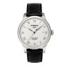 天梭/Tissot手表力洛克系列 钢带皮带机械男士表T41.1.483.33(银壳黑面黑皮带)