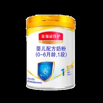 伊利金领冠珍护1段婴儿配方奶粉(听装)900g