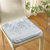 晶丽莱 冰丝坐垫餐椅垫凉席椅子垫冰丝垫子A(蓝色 40X40cm)