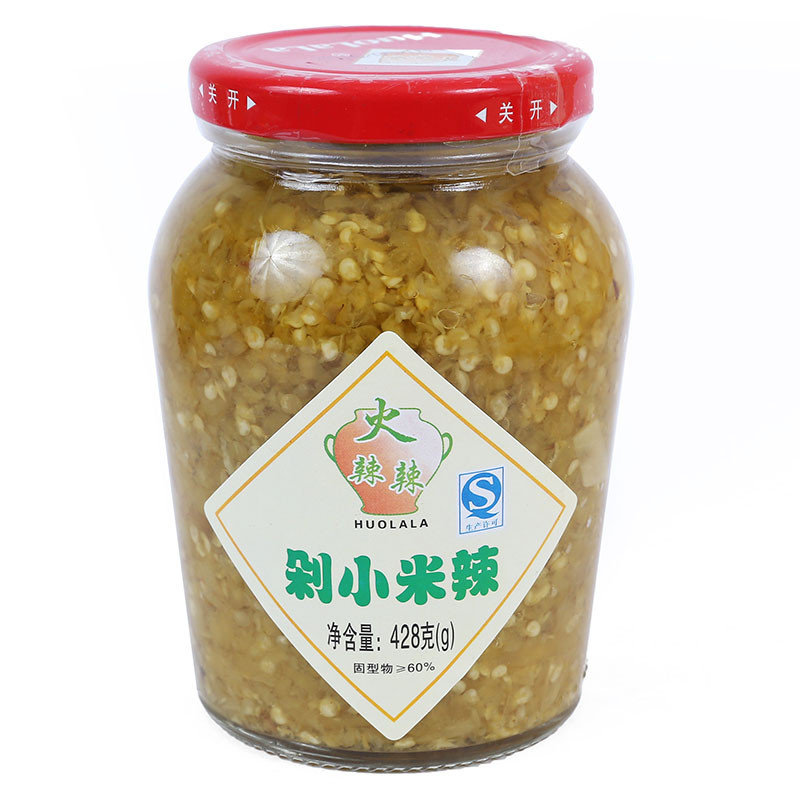 火辣辣小米辣428g/瓶