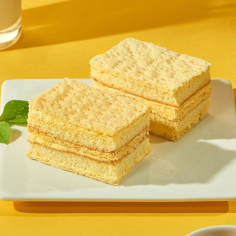 稻香村 拿破仑蛋糕700g 早餐奶油面包 好吃的糕点食品