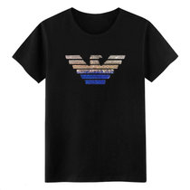 欧洲站美杜莎夏季2020新款潮流牌男士丝光棉烫钻短袖T恤大码体恤.1(2XL 酒红)