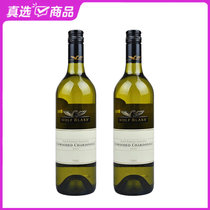 国美酒业 禾富酒园鹰标莎当妮干白葡萄酒750ml(双支装)
