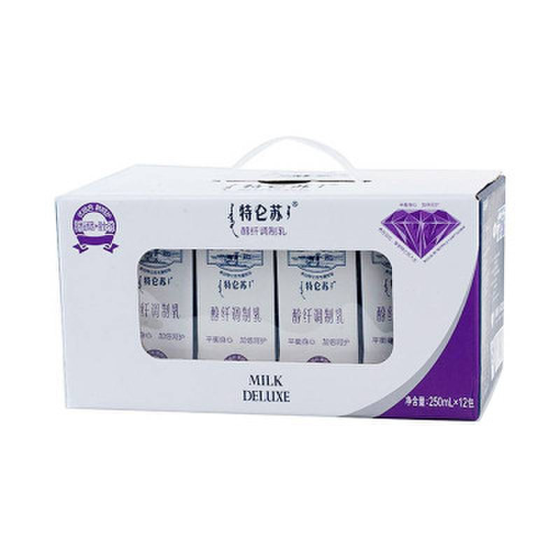 【牛奶/乳制品图片】蒙牛特仑苏醇纤调制乳250ml*12盒/箱图片大全