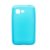 酷玛特samsung三星手机壳s5222手机套防护保护套小布丁软壳 (浅蓝)