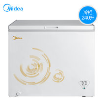 Midea/美的 BD/BC-301KM(E)大容量冰柜冷藏冷冻节能家用商用小型(240升  二级能效)