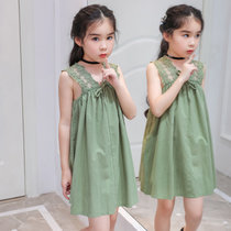 2020夏装新款童装女童连衣裙超洋气宝宝小女孩儿童公主裙  CL(140cm 7)