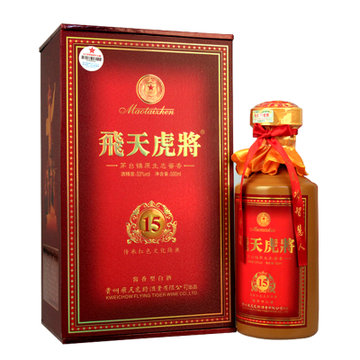 飞天虎将15年陈酿53度500ml