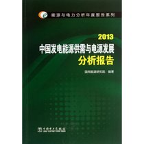 【新华书店】中国发电能源供需与电源发展分析报告（2013）