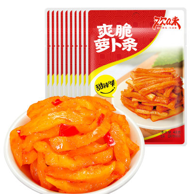 48g*10袋吉香居欢味爽脆萝卜条爽口菜下饭菜 48g*10袋吉香居欢味爽脆萝卜条爽口菜下饭菜