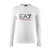 Emporio armani阿玛尼男式长袖t恤 EA7系列宽松款圆领纯棉T恤90556(白色 XXL)