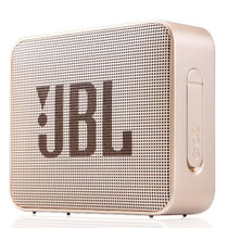 JBL GO2 音乐金砖二代 蓝牙音箱 低音炮 户外便携音响 迷你小音箱 可免提通话 防水设计  香槟金色