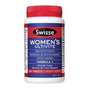 Swisse女性专用活力复合维生素增加抵抗力120粒海外购自营保健品