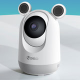 360 监控器摄像头家用云台3L1080P高清摄像头度全景摄像头无线网络wifi监控器家用 云台3L高清版