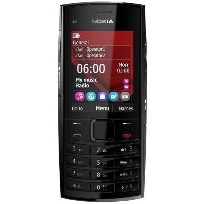 诺基亚（NOKIA）X2-02手机（橘色）
