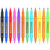 天色;小双头彩色记号笔;划重点标记笔;油性笔;商务办公小头笔;儿童绘画勾线笔;广告笔(TS-2112记号笔 12色/套)