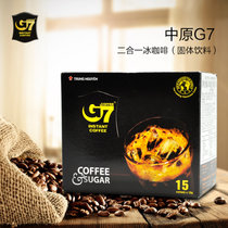 G7 COFFEE 越南进口中原g7咖啡 即速溶二合一冰咖啡16gx15袋 240g