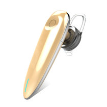 蓝牙耳机4.1立体声双耳音乐耳机手机无线运动耳麦车载蓝牙通用型(土豪金)