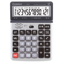 齐心(COMIX) ) C-1263 计算器 12位 耐用语音计算器/计算机 一个
