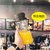 韩版简约塑料水杯男女学生便携防漏带盖情侣创意清新透明随手杯子(咖啡色带茶隔 600ml)
