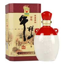 【送礼年货】牛栏山 白酒 浓香型 百年陈酿 三牛 42度 400ml*6瓶 整箱装（内含三个礼品袋）新老包装随机发货(牛栏山百年陈酿53度500ml)