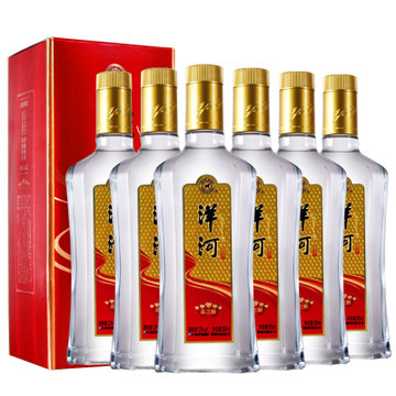 洋河 晶之酿 52度 500ml单瓶白酒(整箱)