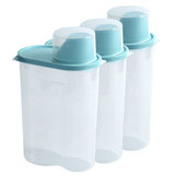 御良材 塑料密封米罐3个装(蓝)2.5L YPP-MG-1S3ZD 密封性好