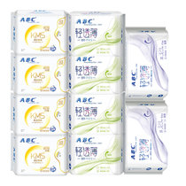 ABC超薄日夜用组合装卫生巾 68+6片