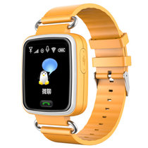 萨发儿童定位手表G37 橙色 1.44寸触摸大屏计步器带睡眠监测语音聊天安全围拦