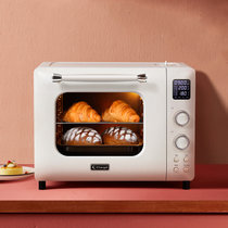 长帝小馋猫 烤箱家用小型烘焙多功能全自动搪瓷电烤箱32L大容量(白色 热销)