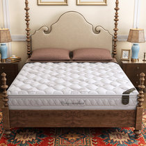 曲尚天然乳胶床垫1.8米1.5米独立弹簧透气面料席梦思环保床垫0691(床垫)
