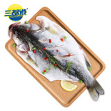 三都港三去开背深海海鲈鱼450g 国产海鲜水产 生鲜 鱼类 国美超市甄选