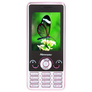 纽曼（newsmy）M5 GSM手机（蜜桃粉）双卡双待 非定制机