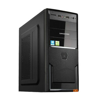 君耿a4-5300双核台式电脑主机办公娱乐(2g内存/固态32g硬盘/w7)