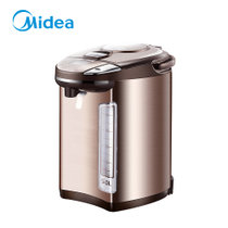 美的(Midea) PF704C-50G 电热水瓶 5L 多段温控 双层彩钢电水壶