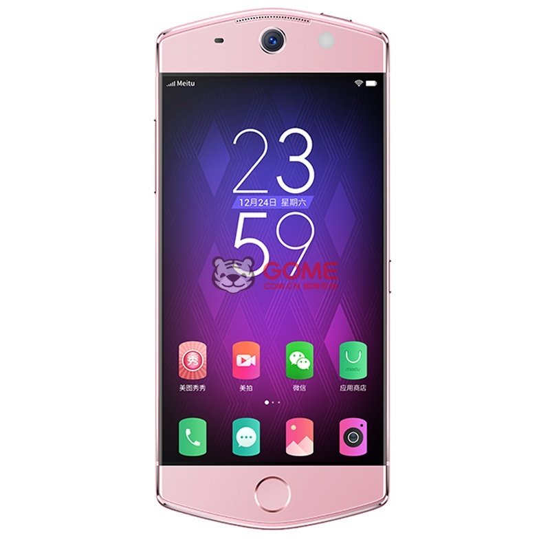 【美图手机樱花粉图片】美图(meitu) 美图m6 前后2100万像素 双曲面