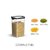 密封罐透明塑料厨房香料食品坚果咖啡豆储物罐家用五谷杂粮收纳盒(大号-1250ML（3个装）)