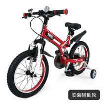 星辉婴童Rastar儿童自行车宝马迷你MINI小孩单车男女款山地车16寸(红色)