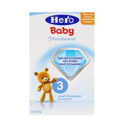 Friso荷兰本土美素hero baby婴幼儿配方奶粉3段（10-12个月）800g【2盒起发】