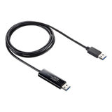 山业(SANWA) KB-USB-LINK4 USB3.0数据对拷线 1.5米(计价单位：根)黑色